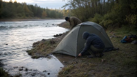 Erreurs fréquentes quand on campe près des rivières, solutions et astuces
