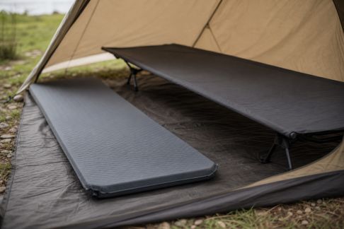 Matelas et lits de camp : critères pour un sommeil réparateur en bivouac