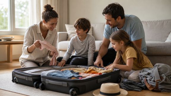 Voyager en famille : organiser les espaces et la vie quotidienne
