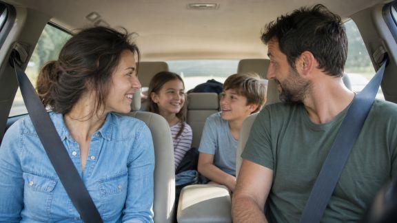 Créer une ambiance détente lors des longs trajets en famille